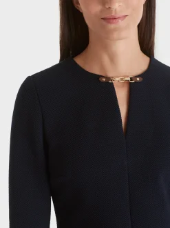 Marc Cain Kleider-FIGURNAHES MINIKLEID midnight blue