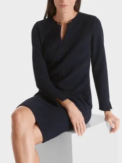 Marc Cain Kleider-FIGURNAHES MINIKLEID midnight blue