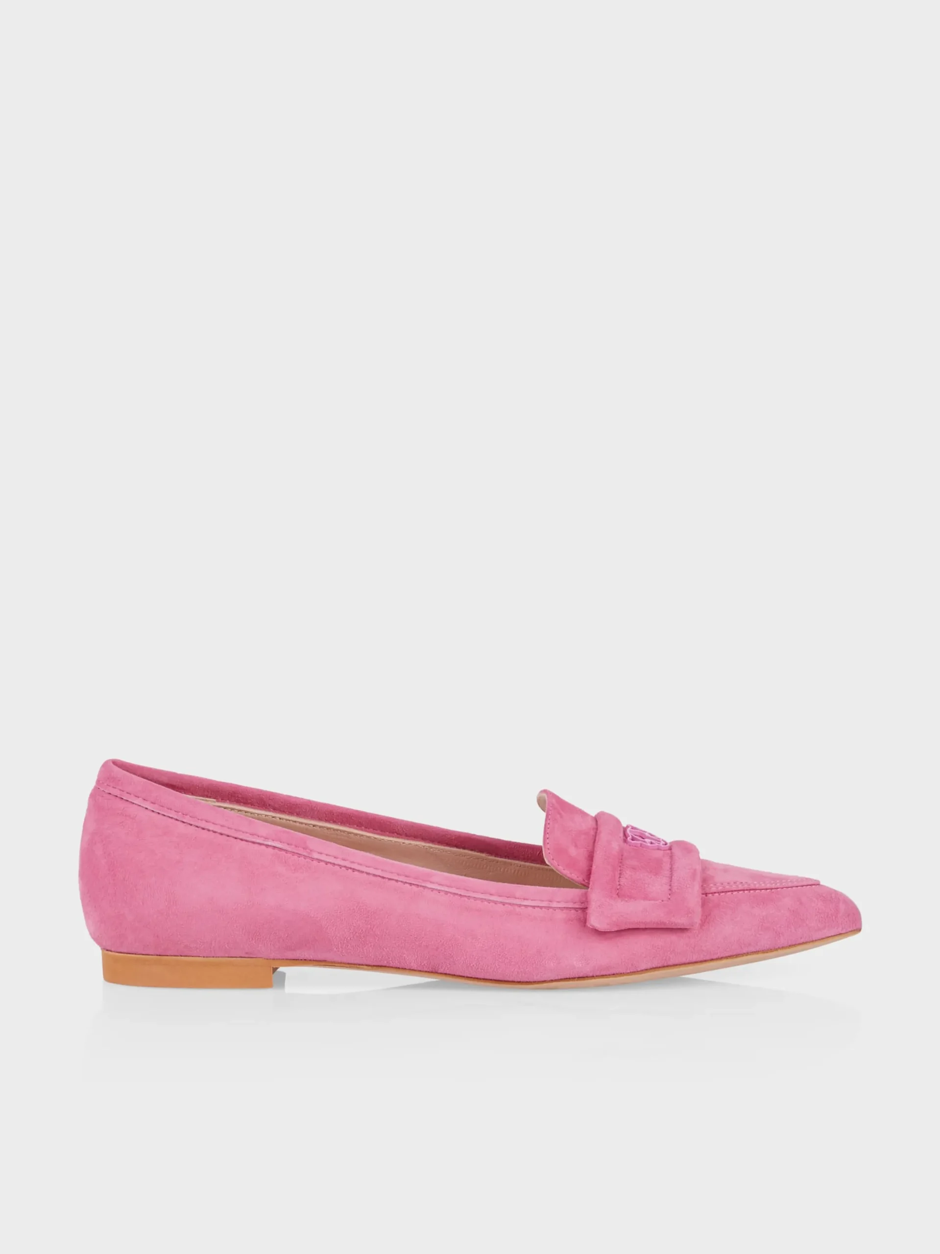 Marc Cain Schuhe-FLACHER LOAFER "RETHINK TOGETHER" pink lavender
