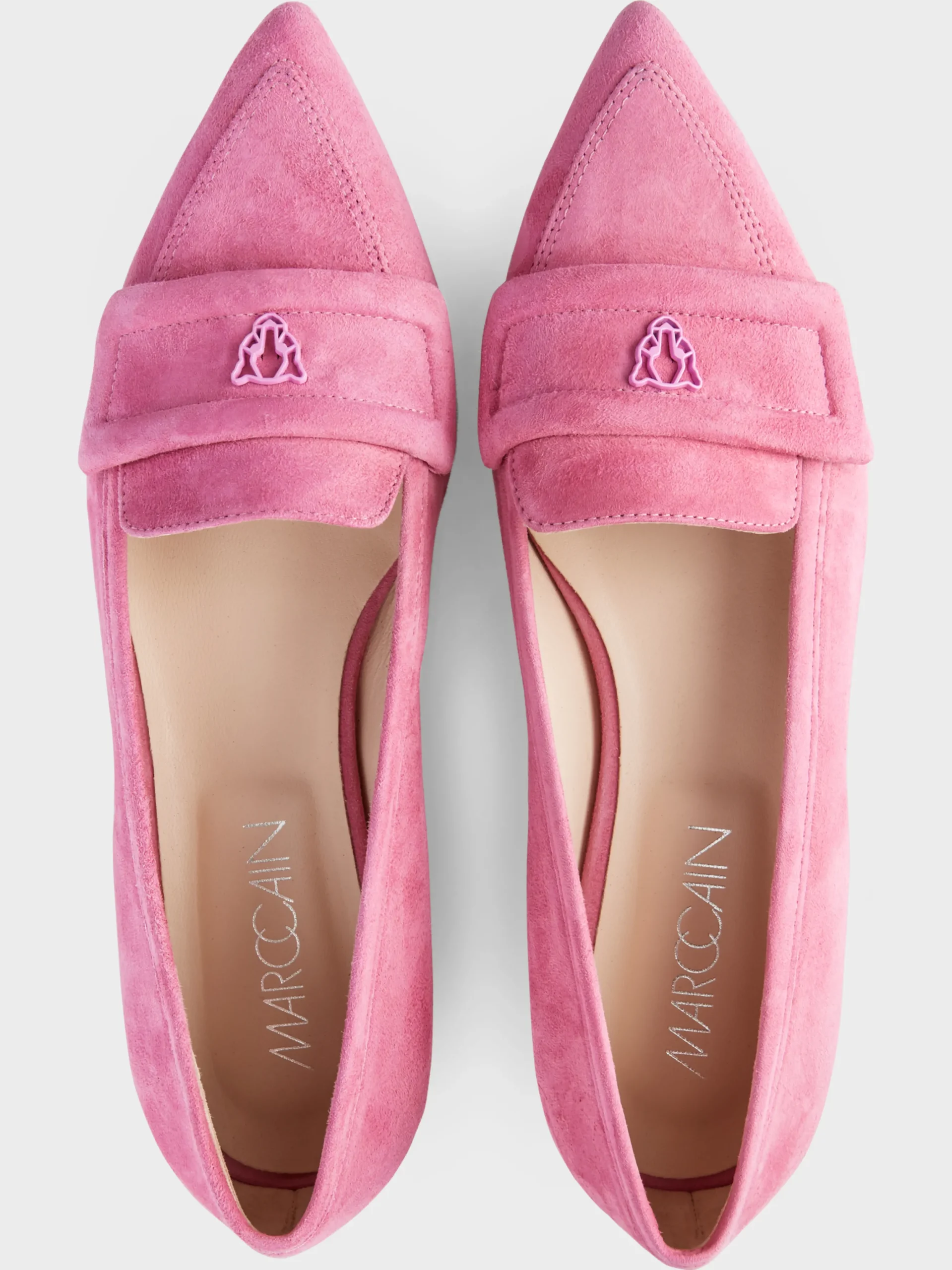 Marc Cain Schuhe-FLACHER LOAFER "RETHINK TOGETHER" pink lavender
