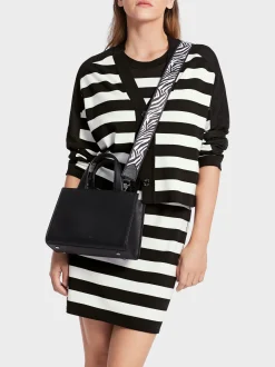Marc Cain Jacken|Strick-GESTREIFTER CARDIGAN