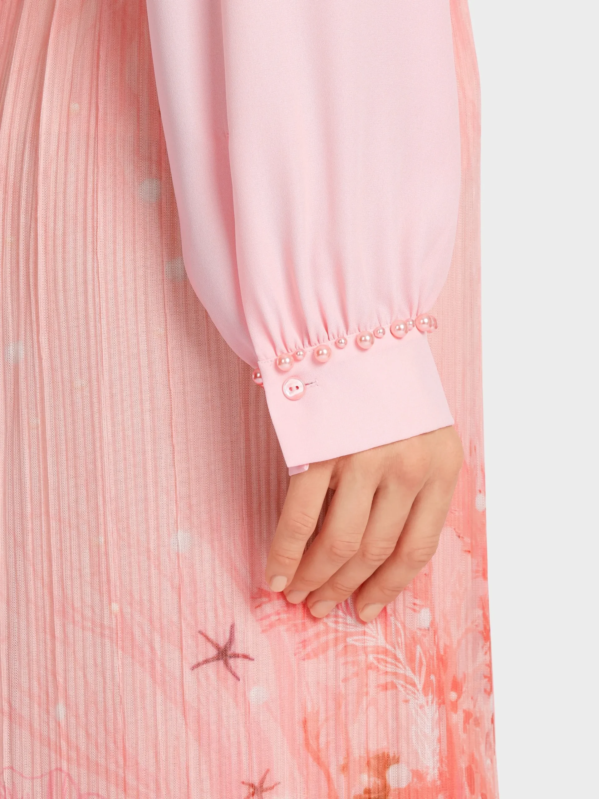 Marc Cain Blusen & Tuniken-HEMDBLUSE MIT PERLEN soft seashell