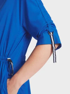 Marc Cain Kleider-HEMDKLEID MIT KIMONO-ÄRMEL bright royal blue