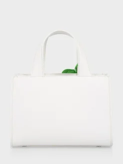 Marc Cain Taschen-HENKELTASCHE MIT SCHULTERGURT off-white