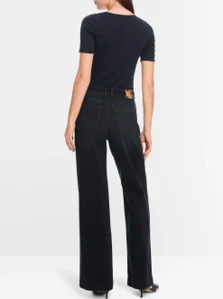 Marc Cain Shirts & Tops-HOCHWERTIGES BASIC-SHIRT midnight blue