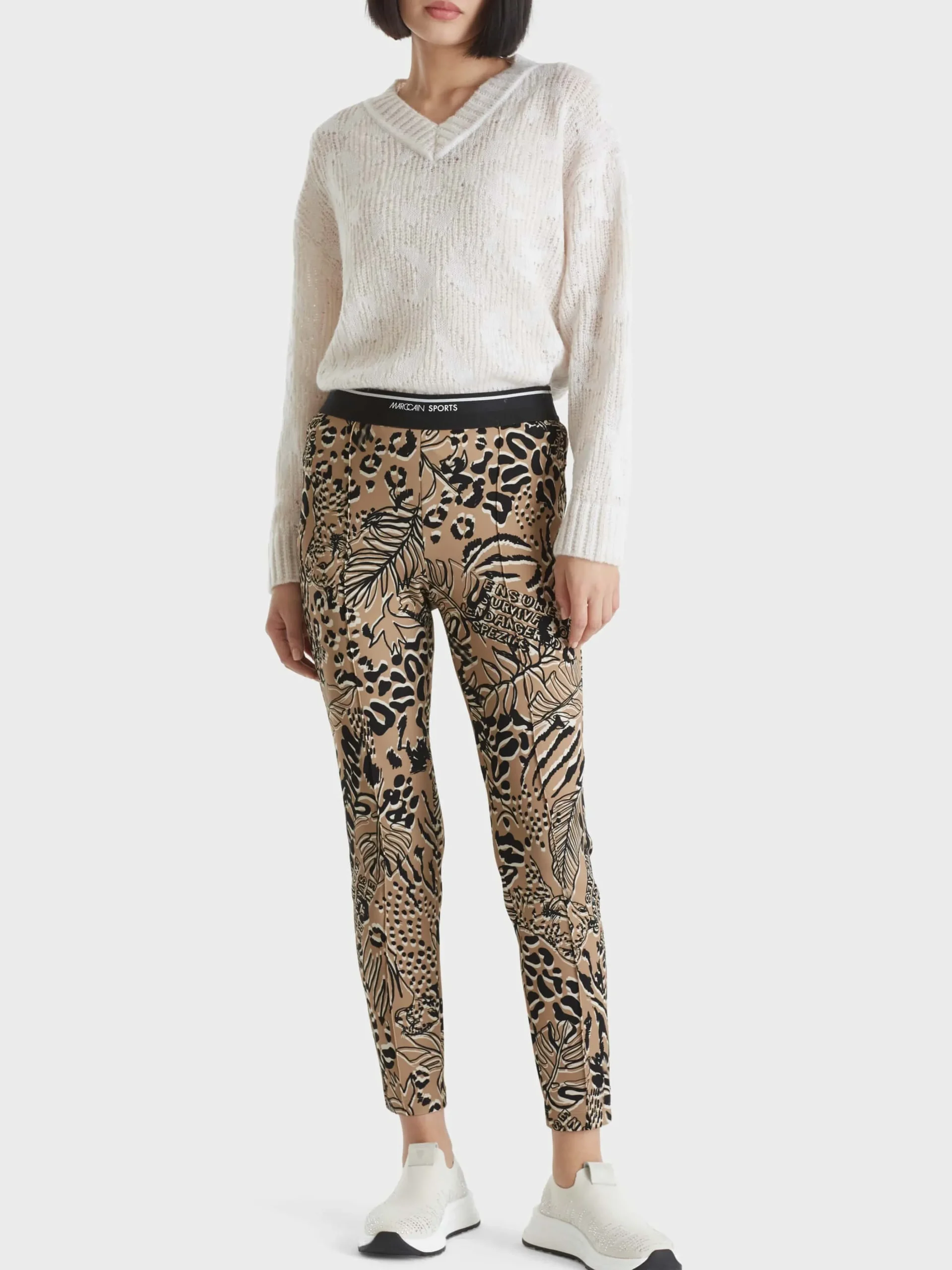 Marc Cain Hosen|Hosenanzüge-HOSE AUS SCUBAJERSEY bright camel