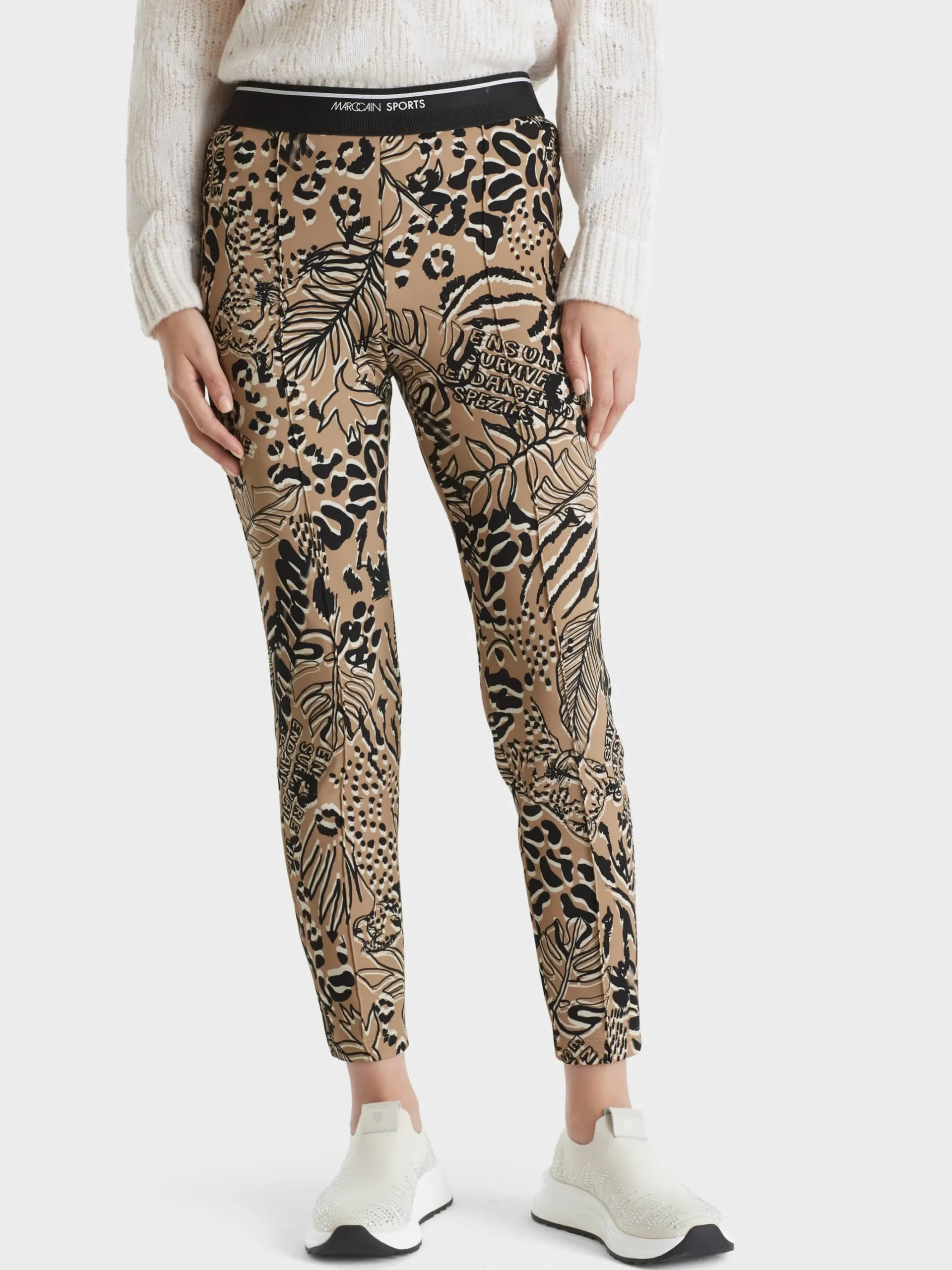 Marc Cain Hosen|Hosenanzüge-HOSE AUS SCUBAJERSEY bright camel