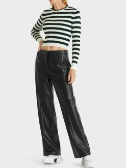 Marc Cain Hosen-HOSE FAID AUS FUN LEATHER black