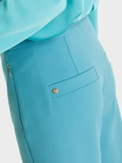 Marc Cain Hosen|Hosenanzüge-HOSE FAID MIT FLARED LEG deep tourmaline