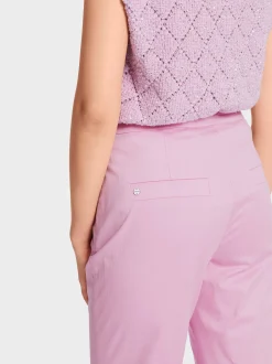 Marc Cain Hosenanzüge-HOSE FAID MIT REIßVERSCHLUSSTASCHEN pink lavender