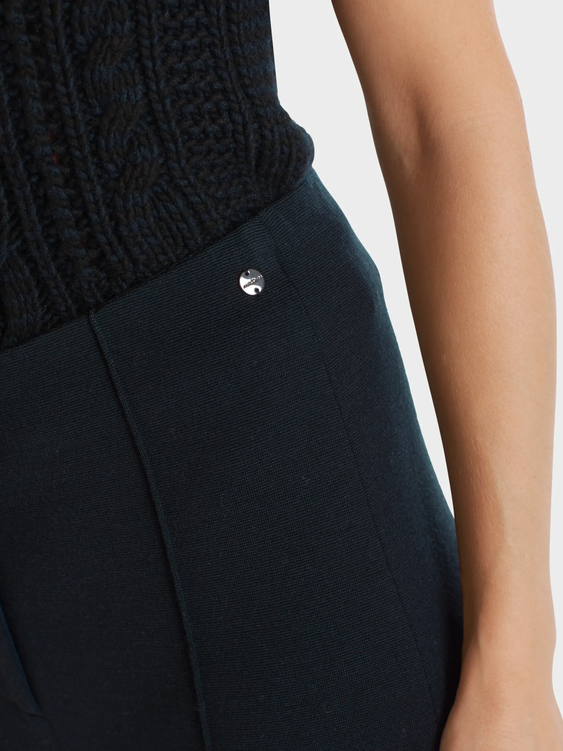 Marc Cain Hosen|Strick-HOSE FIENI KNITTED IN GERMANY midnight blue