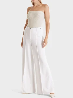 Marc Cain Hosen|Strick-HOSE FIENI KNITTED IN GERMANY smoke