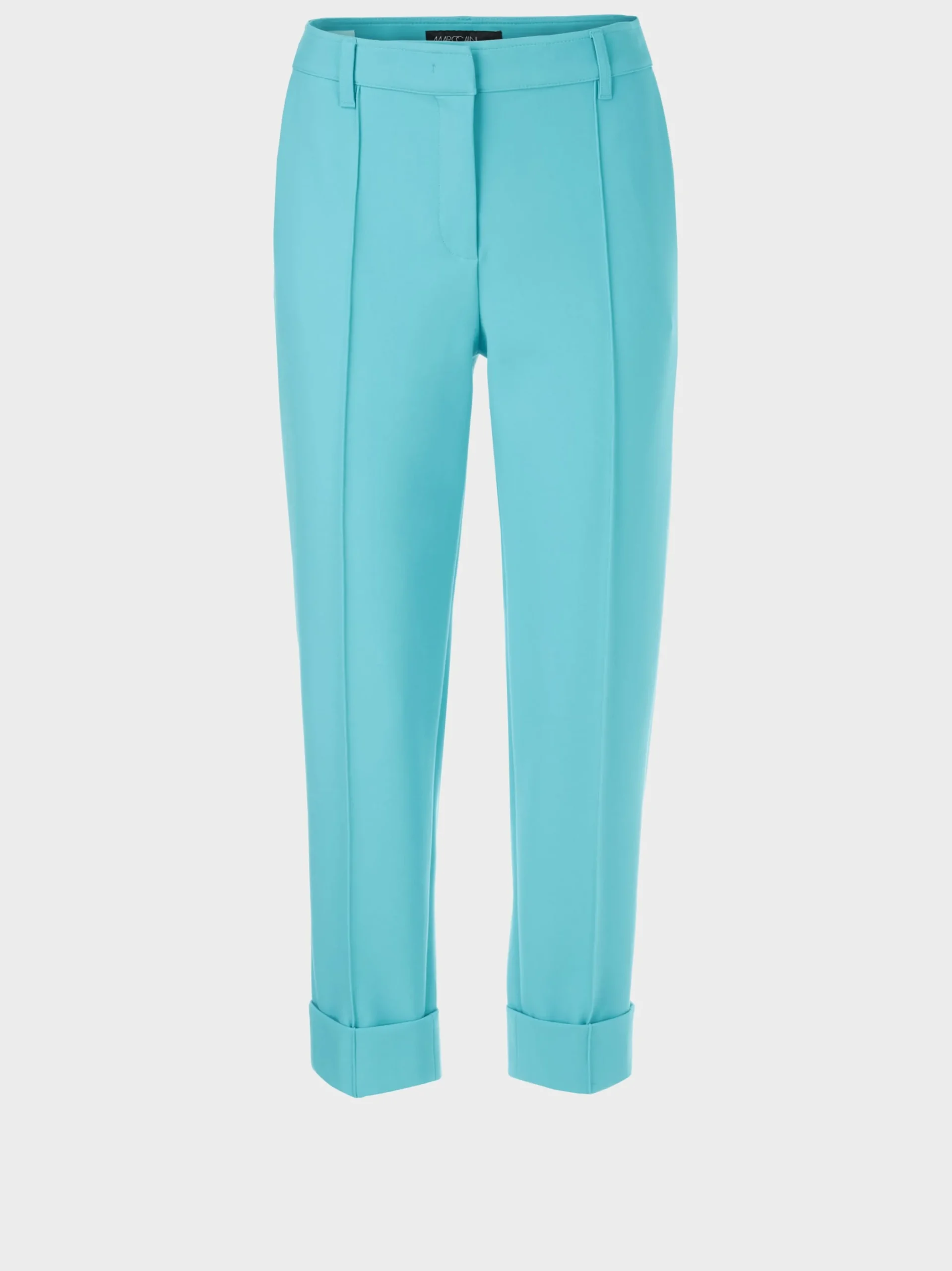 Marc Cain Hosen-HOSE FORDON MIT BUGFALTE UND STULPEN deep tourmaline