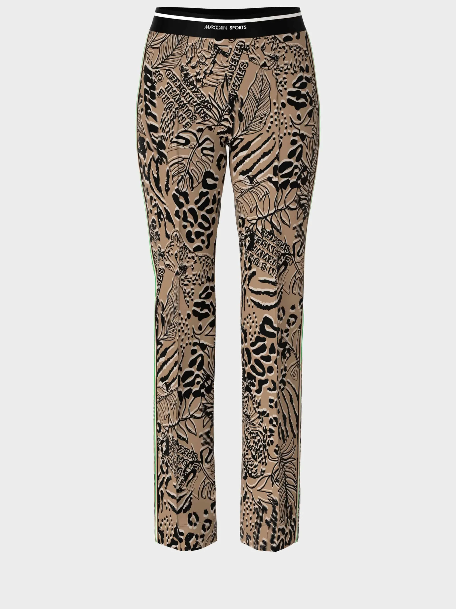 Marc Cain Hosen-HOSE FOSHAN MIT ALLOVERPRINT bright camel