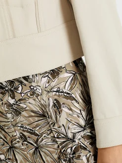 Marc Cain Hosen-HOSE FREDERICA – MIT FLORALEM PRINT light stone