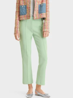 Marc Cain Hosen-HOSE FREDERICA AUS SCUBAJERSEY soft pistachio