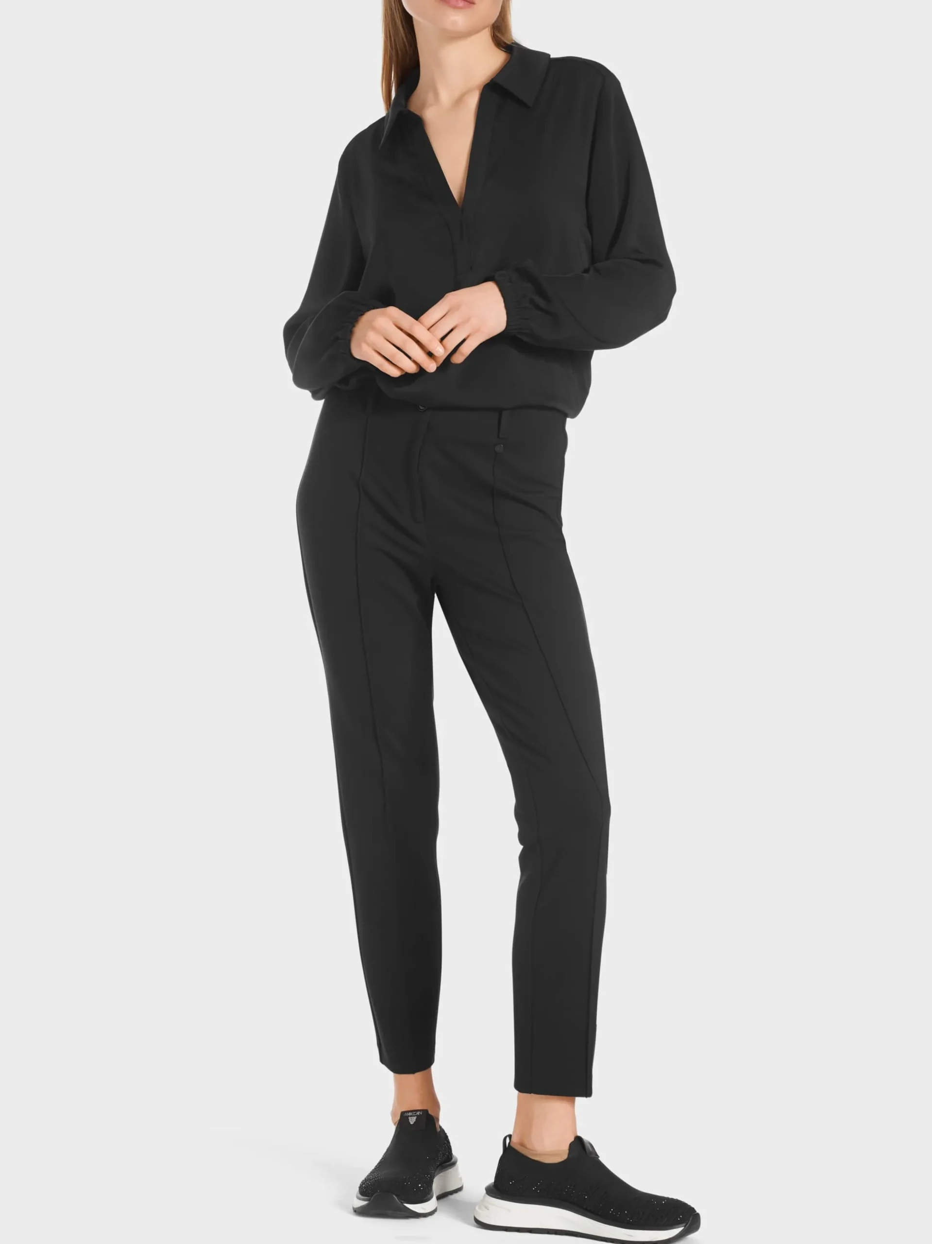 Marc Cain Hosen-HOSE SIDNEY IM SLIM FIT black