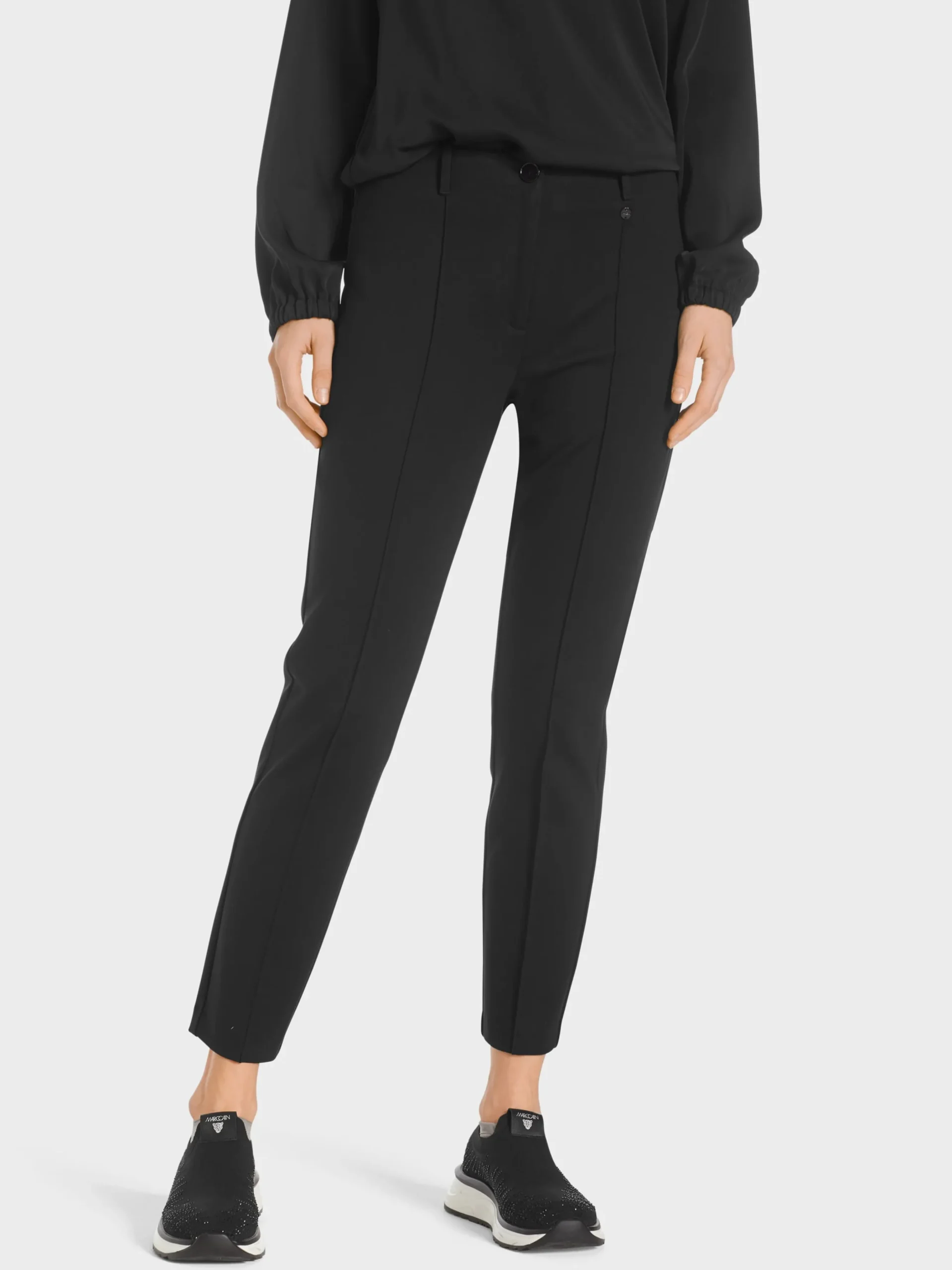 Marc Cain Hosen-HOSE SIDNEY IM SLIM FIT black