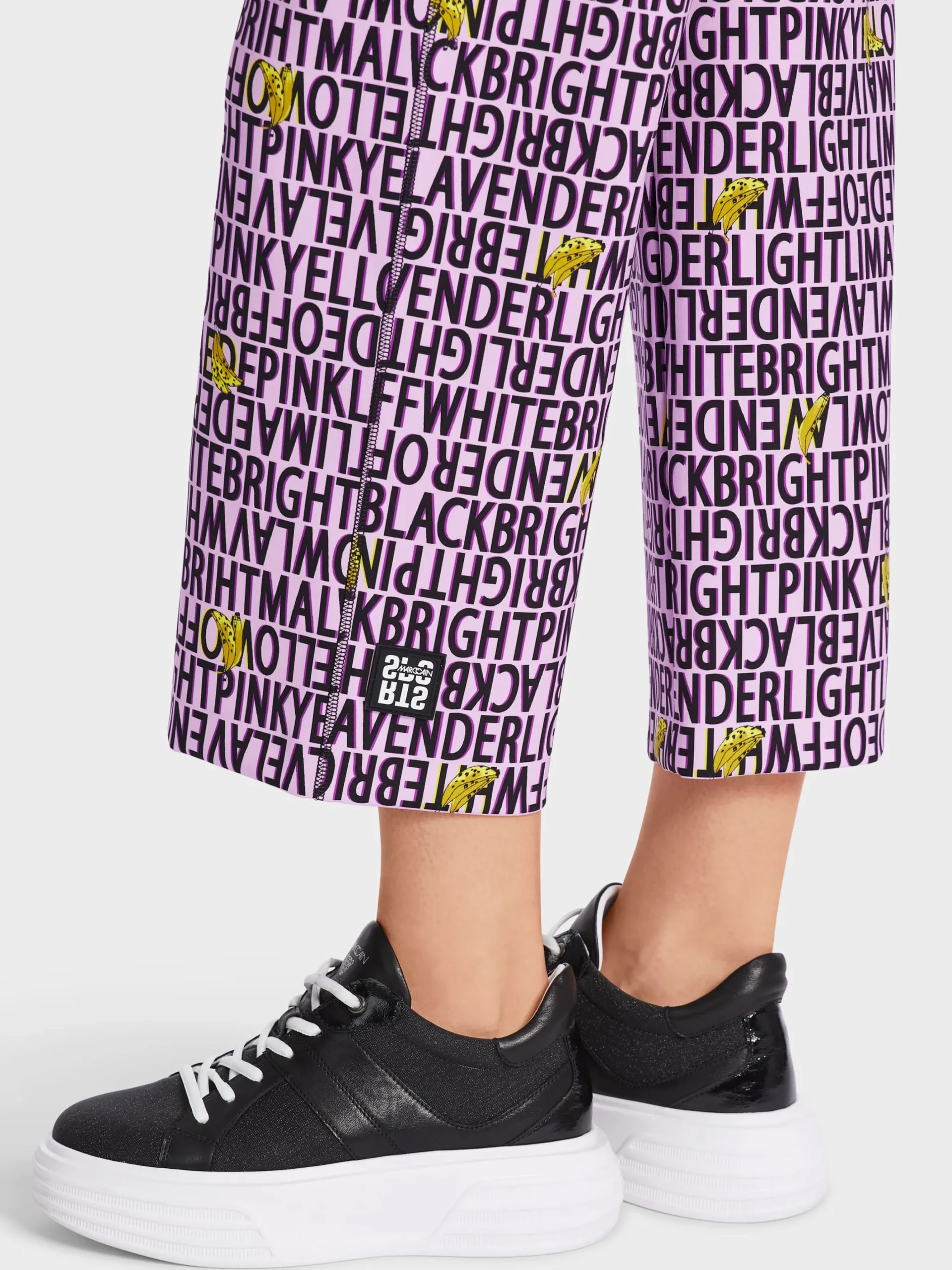 Marc Cain Hosen-HOSE WASHINGTON MIT VERKÜRZTEM BEIN bright pink lavender