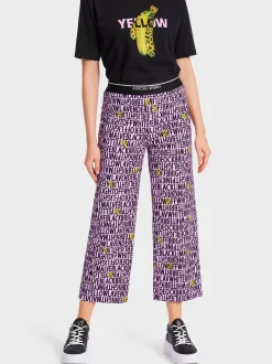 Marc Cain Hosen-HOSE WASHINGTON MIT VERKÜRZTEM BEIN bright pink lavender