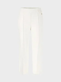 Marc Cain Hosen-HOSE WASHINGTON MIT WEITEM BEIN off-white
