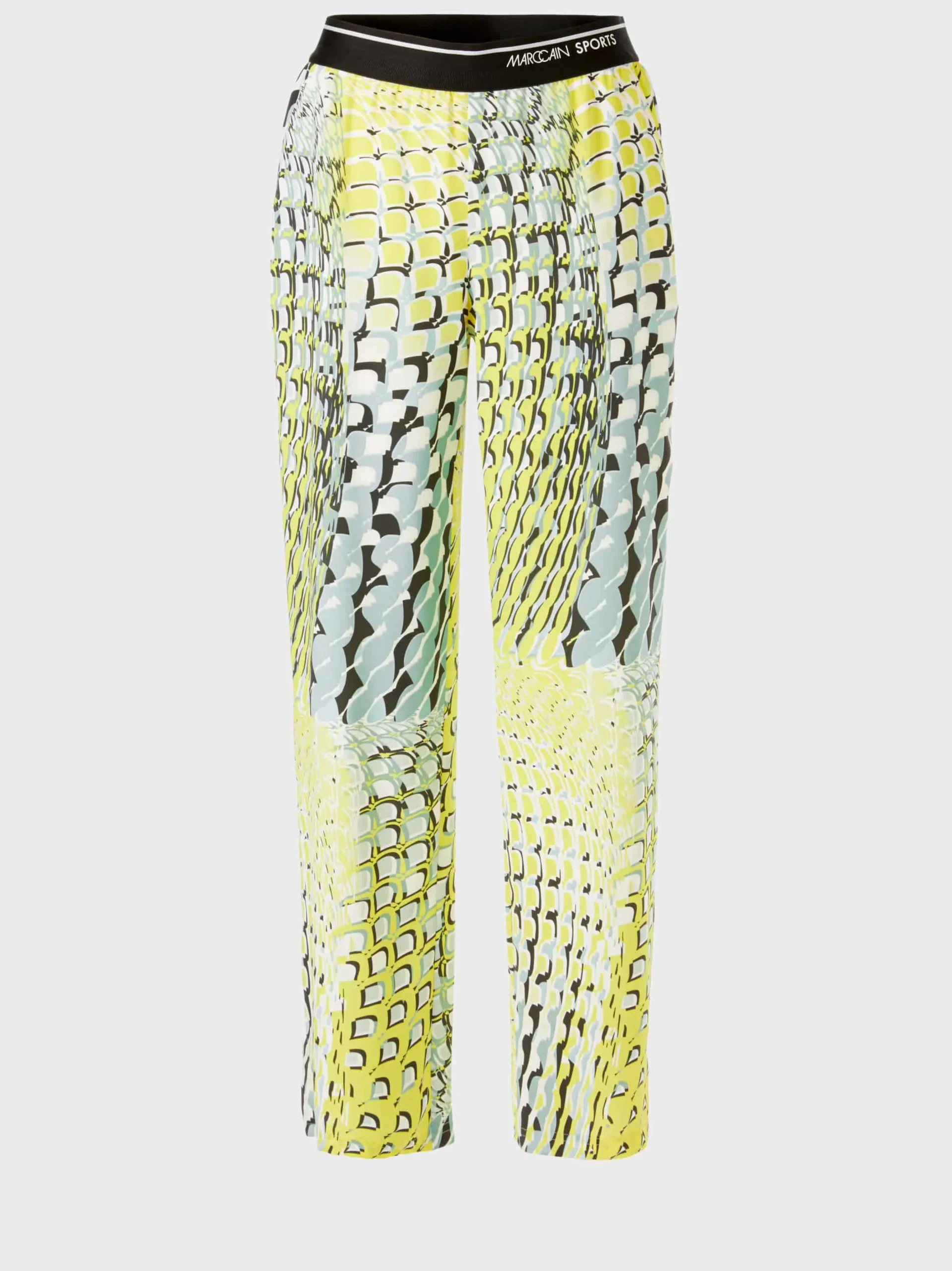 Marc Cain Hosen-HOSE WELBY MIT ALLOVERPRINT soft sage
