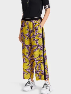 Marc Cain Hosen-HOSE WELBY MIT SCHRIFTPRINT bright pink lavender