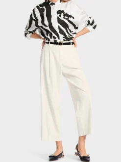 Marc Cain Hosen-HOSE WELS MIT VERKÜRZTEM BEIN off-white