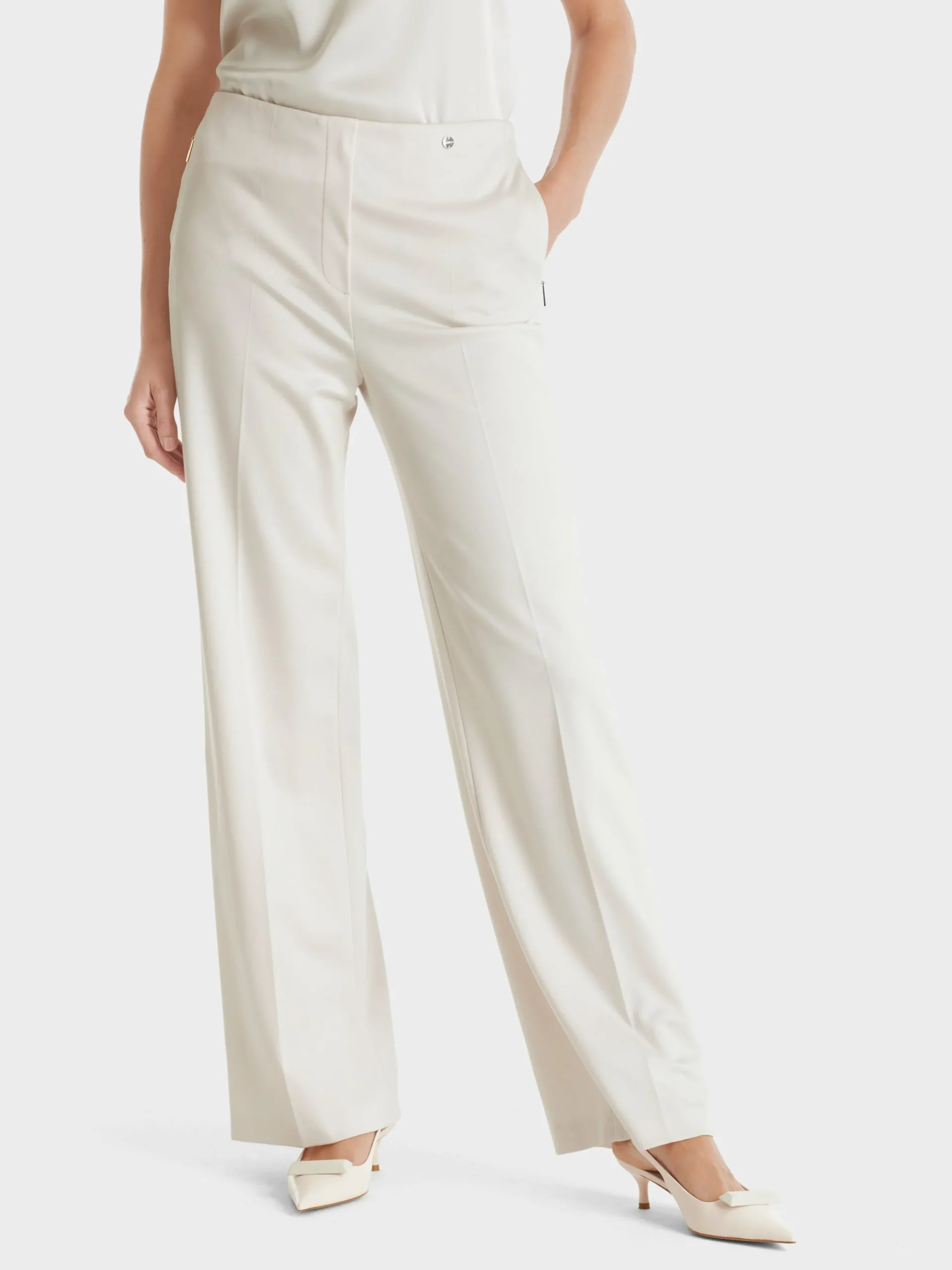 Marc Cain Hosen-HOSE WINDER MIT WEITEM SCHNITT smoke
