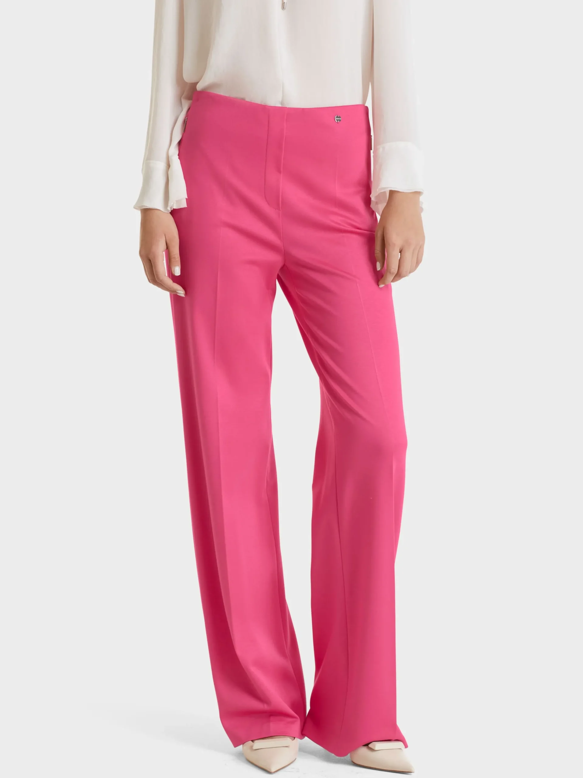 Marc Cain Hosen-HOSE WINDER MIT WEITEM SCHNITT super pink