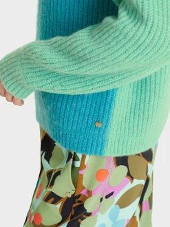 Marc Cain Pullover & Sweatshirts|Strick-IN DEUTSCHLAND GESTRICKTER PULLOVER soft malachite