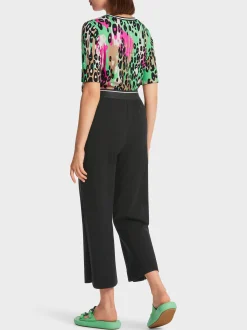 Marc Cain Hosen|Strick-IN DEUTSCHLAND GESTRICKTE HOSE WAIROA black