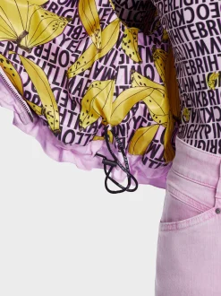 Marc Cain Jacken-JACKE IM BOMBER-STYLE bright pink lavender