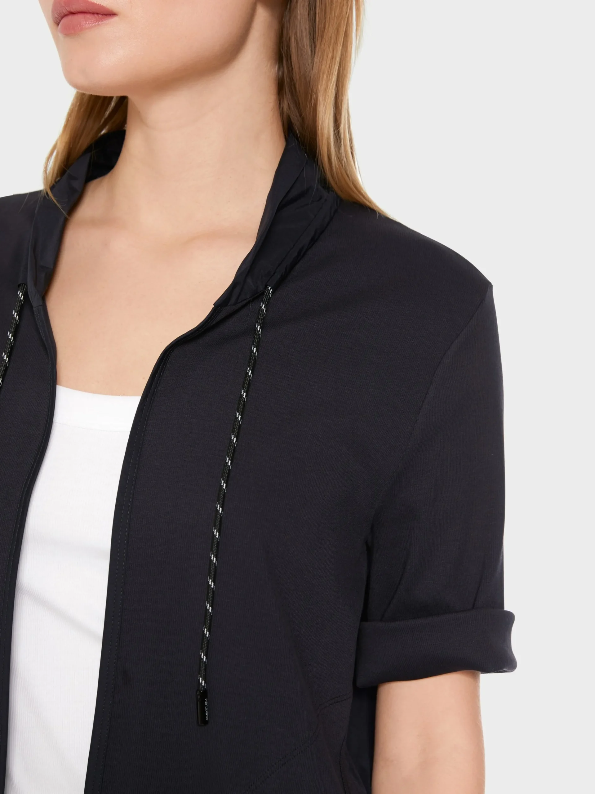 Marc Cain Jacken-JACKE IM MATERIALMIX midnight blue