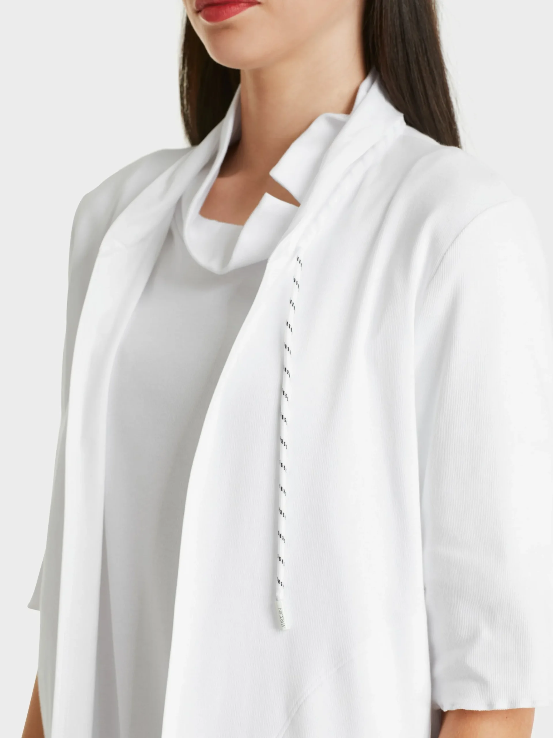 Marc Cain Jacken-JACKE IM MATERIALMIX white