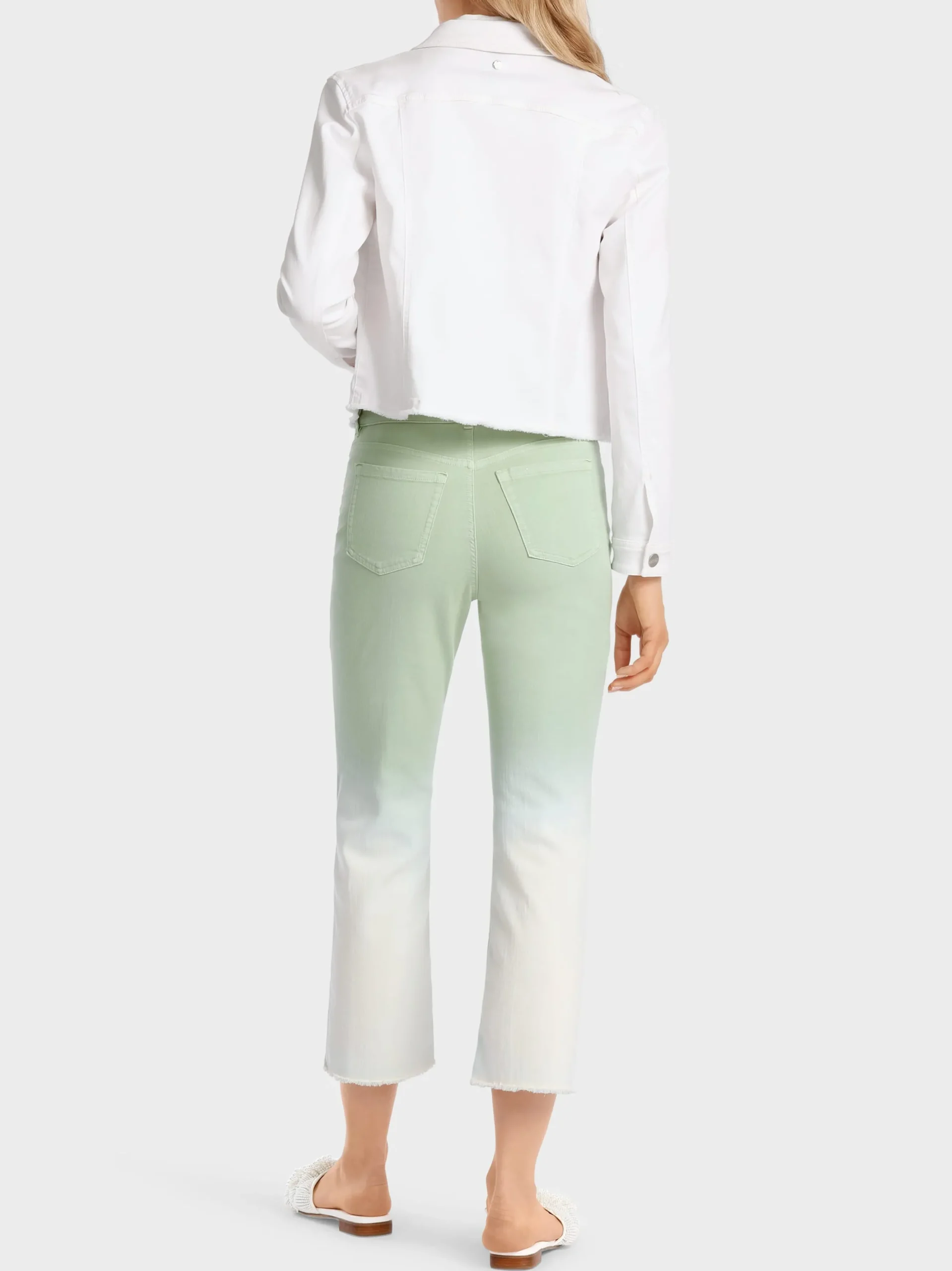 Marc Cain Jacken-JACKE IN COLORDENIM “RETHINK TOGETHER” white