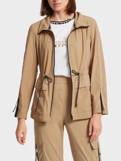 Marc Cain Jacken-JACKE MIT KORDELDURCHZUG bright camel
