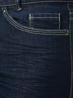 Marc Cain Jeans-JEANS MIT HELLEN NÄHTEN dark blue denim