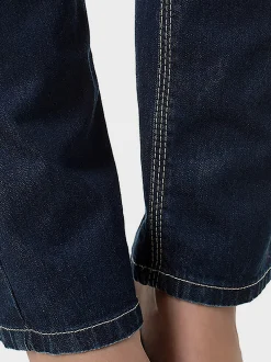 Marc Cain Jeans-JEANS MIT HELLEN NÄHTEN dark blue denim