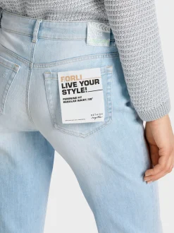 Marc Cain Jeans-JEANS “RETHINK TOGETHER” – MODELL FORLI light denim