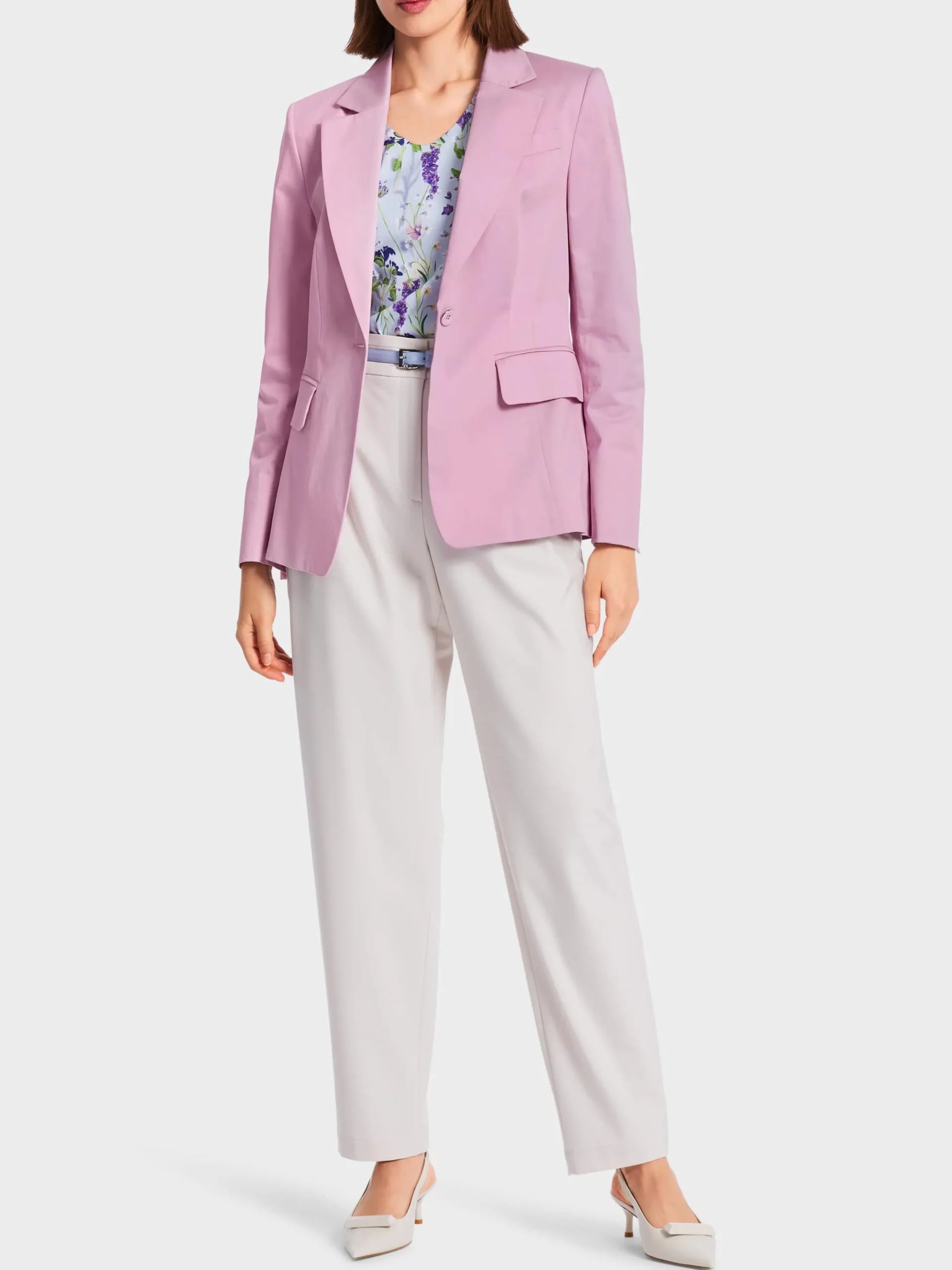 Marc Cain Blazer|Hosenanzüge-KLASSICHER BLAZER pink lavender