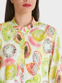 Marc Cain Kleider-KLEID AUS BAUMWOLLE pale lemon