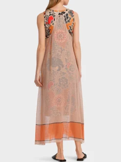 Marc Cain Strick|Kleider-KLEID IM LAGENLOOK – KNITTED IN GERMANY deep sand