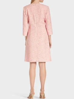 Marc Cain Kleider-KLEID IM STRUKTURIERTEN KAROMUSTER soft seashell