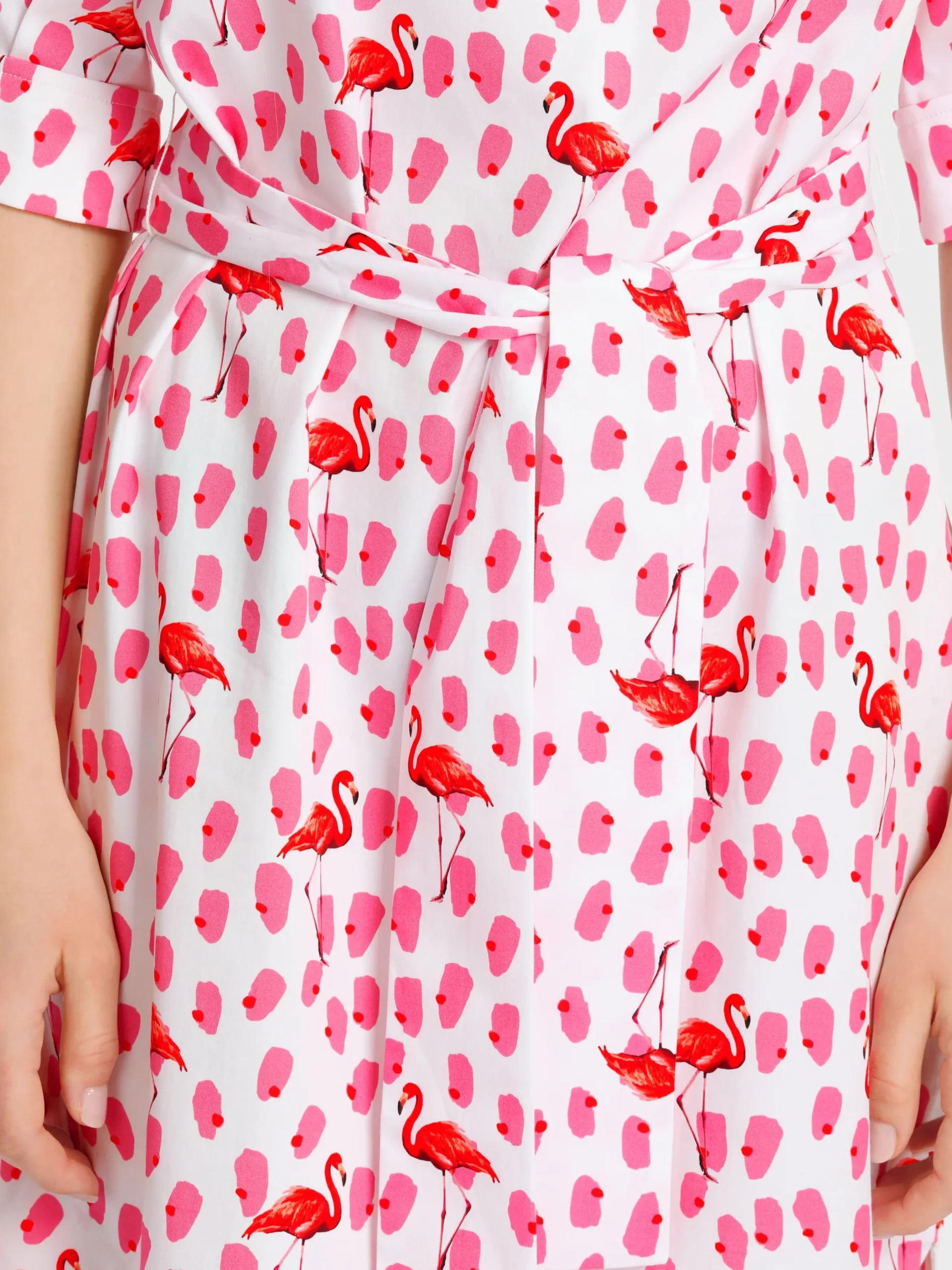 Marc Cain Kleider-KLEID MIT CARMENAUSSCHNITT lip gloss