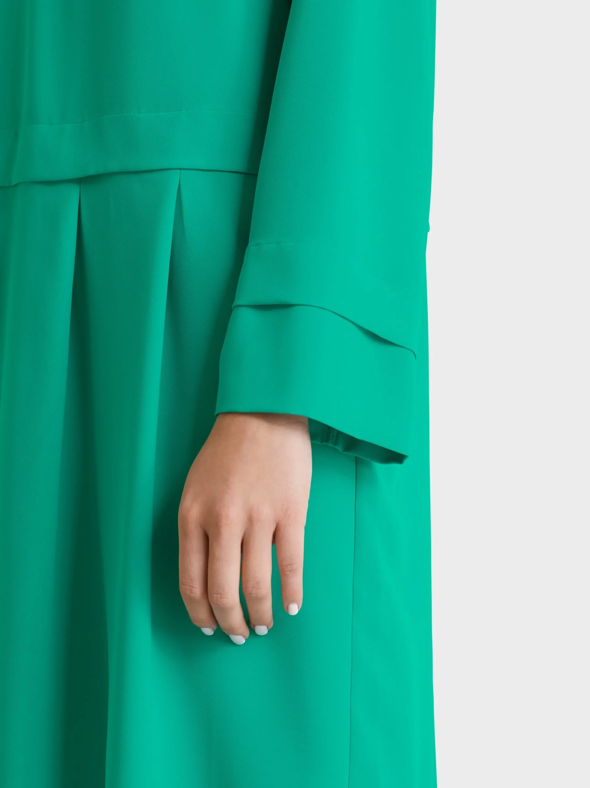 Marc Cain Kleider-KLEID MIT FALTENROCK bright malachite
