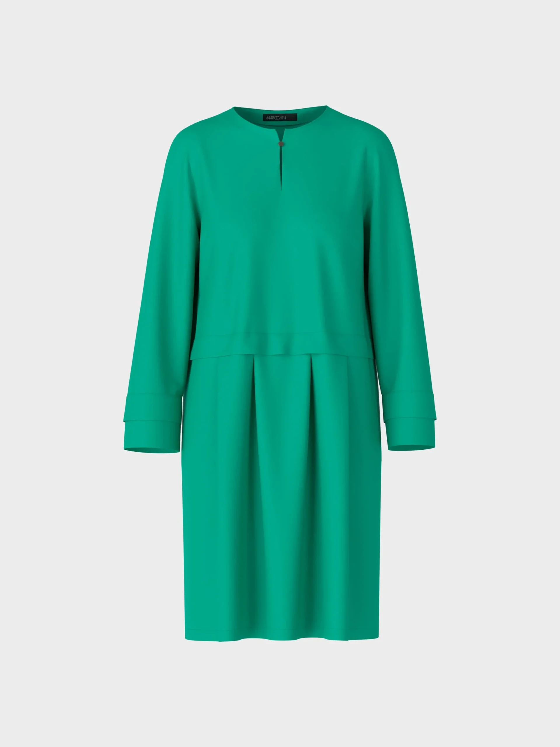 Marc Cain Kleider-KLEID MIT FALTENROCK bright malachite