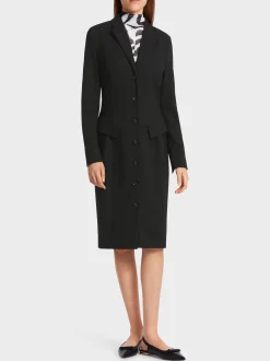 Marc Cain Kleider-KLEID MIT REVERS black