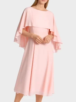 Marc Cain Kleider-KLEID MIT STOLA soft seashell