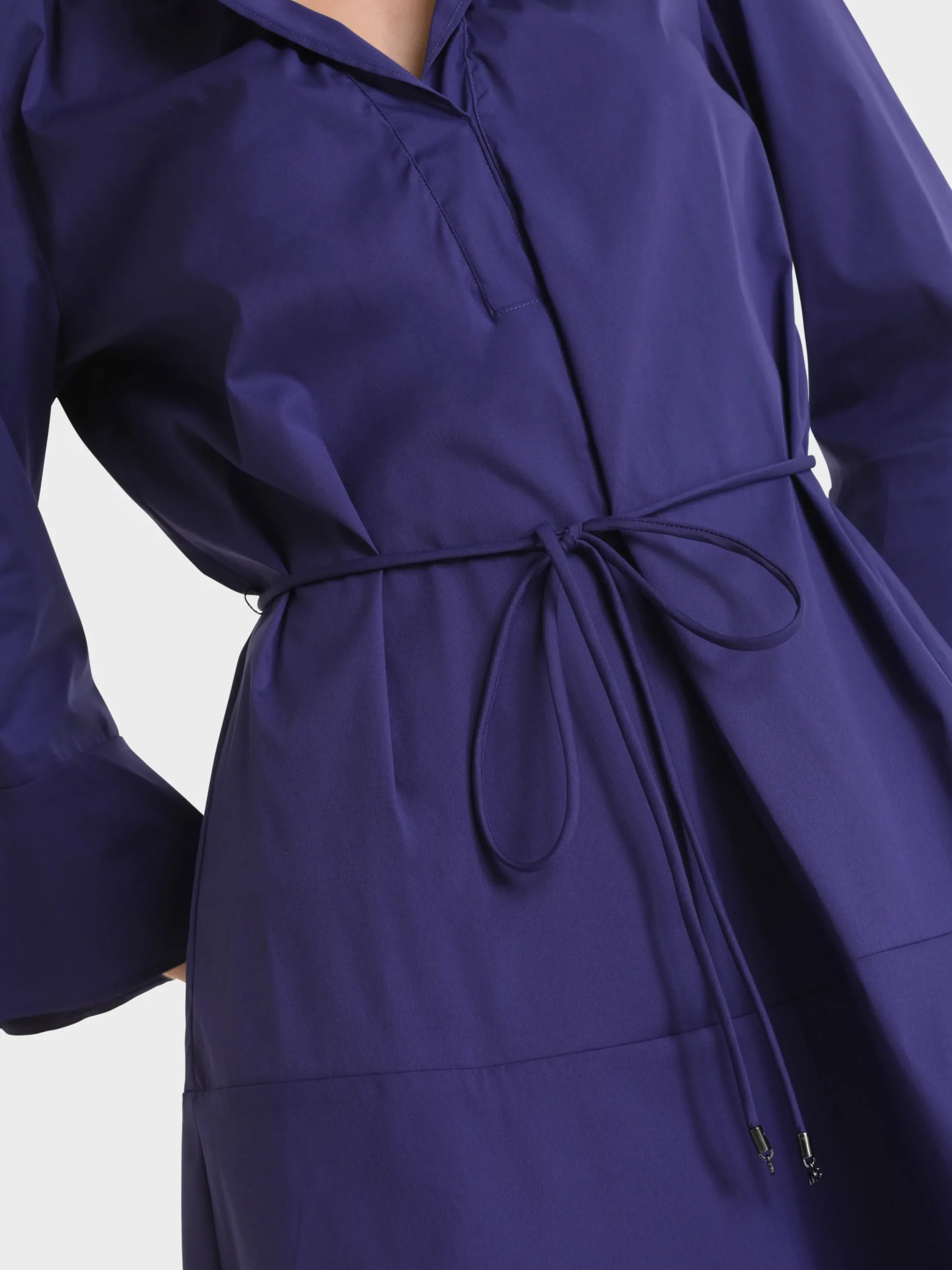 Marc Cain Kleider-KLEID MIT VOLANTÄRMEL deep violet